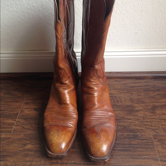 1883 Lucchese Original San Antonio Cowboy Boots - Picture 3 of 8